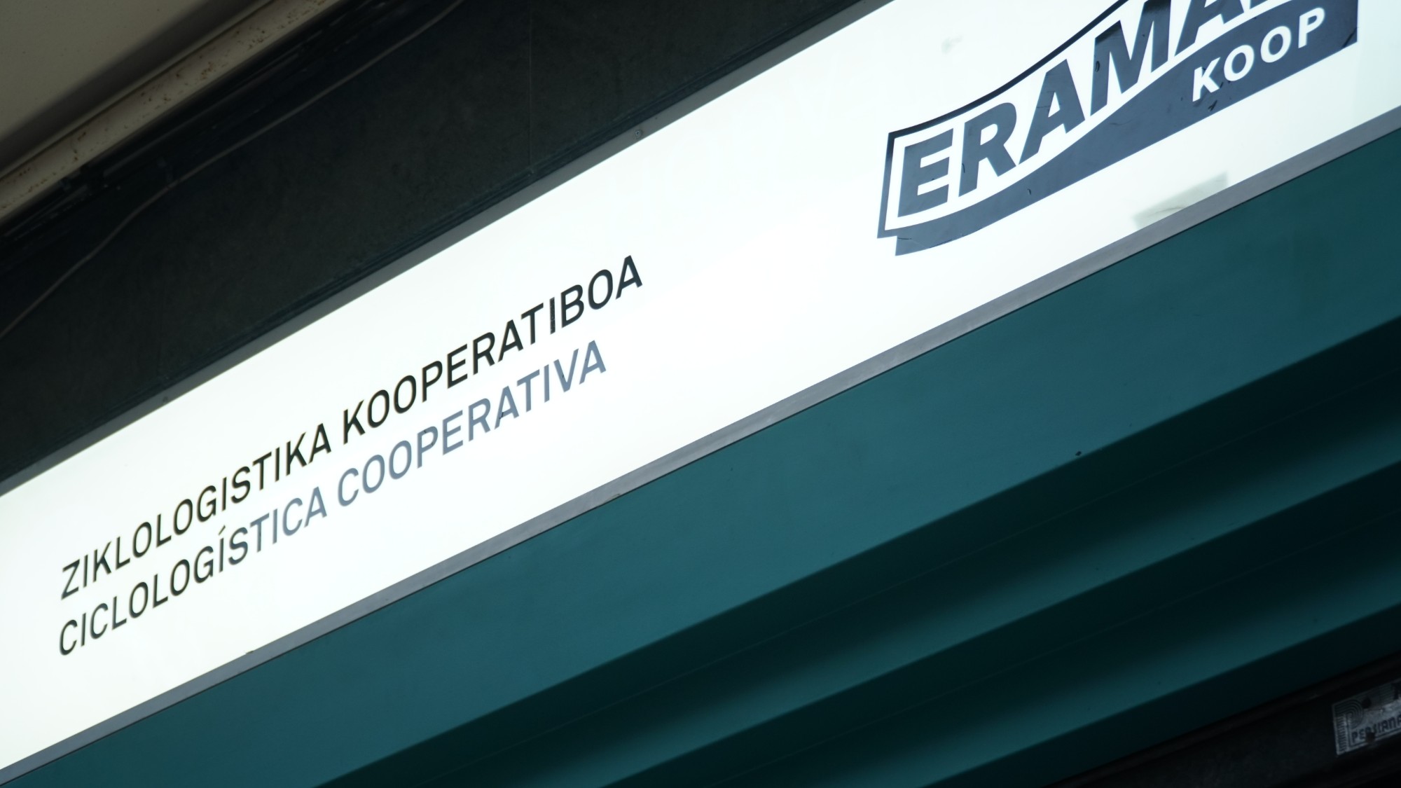 Rótulo: Ziklologistika kooperatiboa, Ciclologística cooperativa